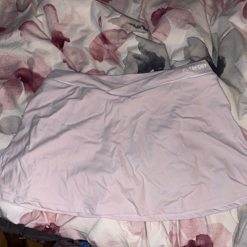 PrettyLittleThing Purple Skater Mini Skirt